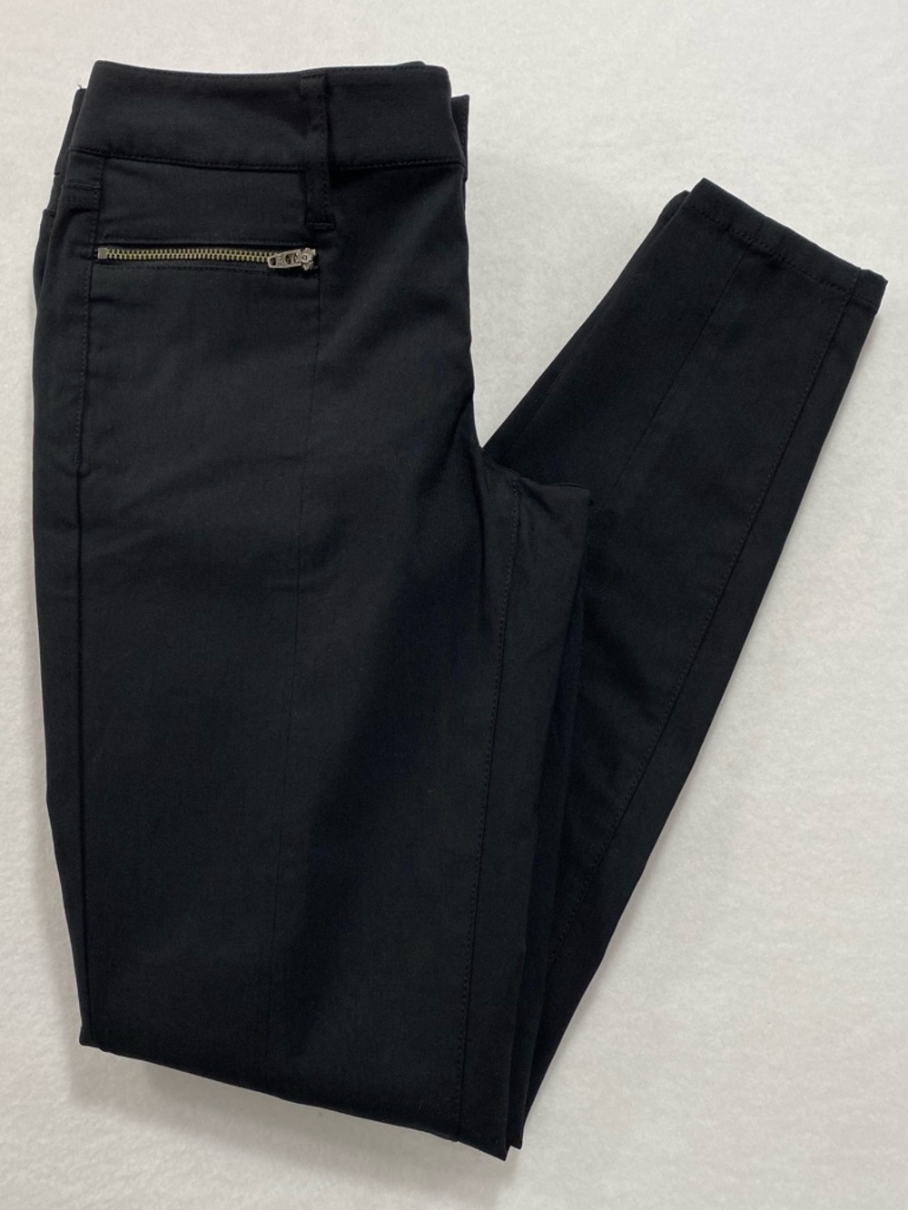 NWT The Limited Exact Stretch Super Skinny Leg Pants Black Women’s 2 Zip Ankle - Picture 9 of 14